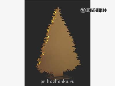 Эта ёлочка вырезается из пенопласта при помощи раскалённого ножа. - elka-iz-penoplasta-1.jpg