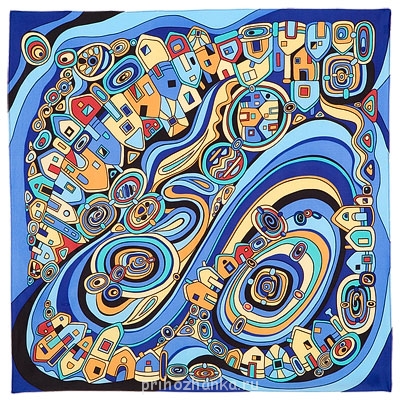 Платки, их производство; роспись по ткани - 1246-13.jpg