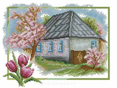 Вышивка крестиком. Пейзажи, строения, вид из окна - 212.jpg