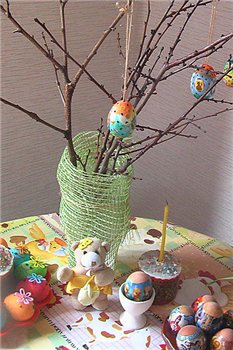 Идеи к Пасхе Как украсить праздник. - Вербовые веточки.jpg