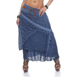Юбки: пошив, выкройки, модели - damen-rock-langer-rock-maxirock-stufenrock-wollrock-spitze-lang-36-42-am305-jeansblau-517379169-0-250-02.jpg