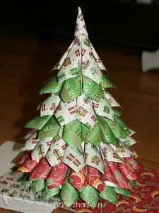 Ёлочки  - Paper-Christmas-Tree-6-225x300.jpg