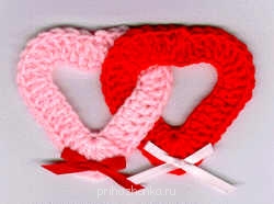 Рождественские открытки и другие подарки своими руками - 82675648_large_doublehearts_111.jpg