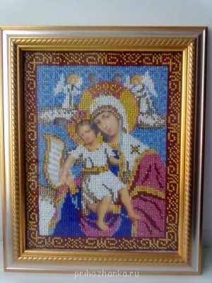 Наши вышитые иконы бисером, крестиком схемы - Икона.jpg