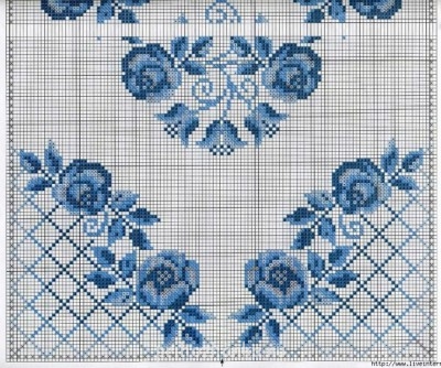 Салфетки и скатерти - гжель 3.jpg