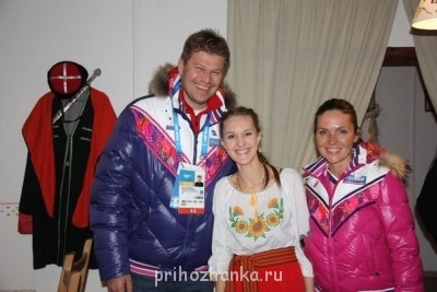 Дмитрий Губерниев и Анастасия Чернобровина