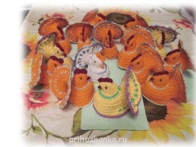 Вязание крючком - Пасхальные курочки-подарки 0021.jpg