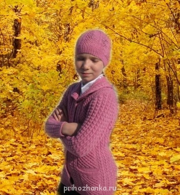 Вязание спицами - шапочка 1005.jpg