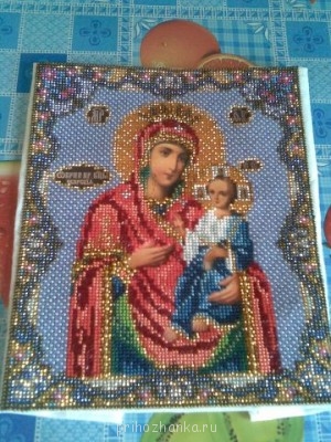 Наши вышитые иконы бисером, крестиком схемы - Иверская.jpg