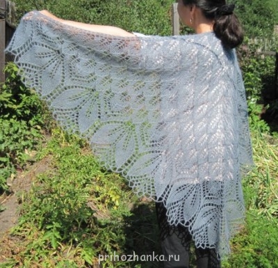 Вязание спицами - шаль 002.jpg