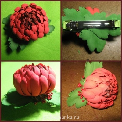 Украшения своими руками - георгин.jpg