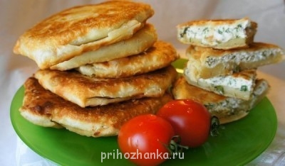 Плацинды с творогом и зеленью. - kuiytuu.jpg