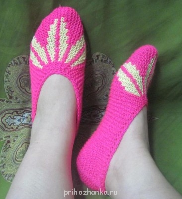 Вязание спицами - Следки 009.jpg