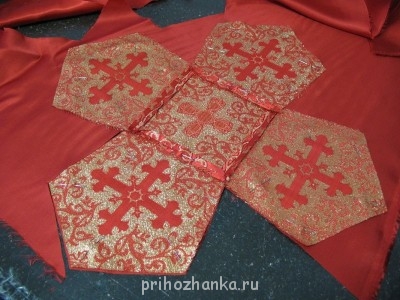 Крой подкладки.