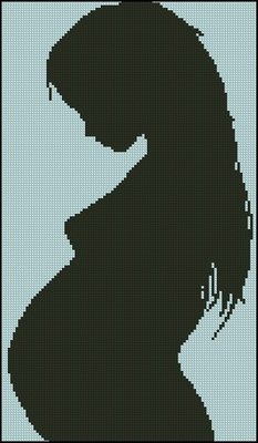 Схемы вышивок Люди, животные, птицы, насекомые  - Beremenna5_pr.jpg