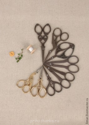 Парад кривулек 12 месяцев  - 6396433291--materialy-dlya-tvorchestva-vintazhnye-nozhnitsy-8-n9145.jpg