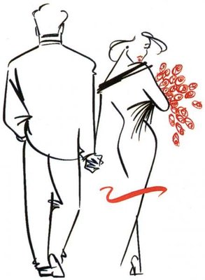 Монохромная вышивка - 4 016 Удоляющаяся пара.jpg