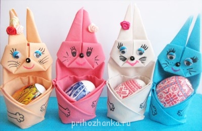 Вот такие зайчики и у нас