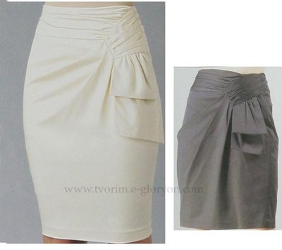 Юбки: пошив, выкройки, модели - belaya.jpg