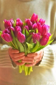 Конкурс Пасхальный подарок  - тюльпаны1.jpg