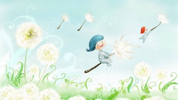 Доброго утра Хорошего дня Спокойной ночи  - 99px_ru_wallpaper_5768_malenkie_chelovechki_katautsja_na_pushinkah.jpg