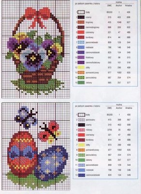 Вышивка крестом. Схемы на пасхальную тематику - daab24c47ff4.jpg