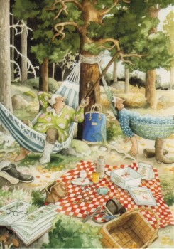 Пошалим? Выбери свою бабку  - 125993919_3109898_Staryshki_otdih.jpg