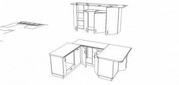 Кухонный гарнитур. Дизайн, цвет... - Паша_брат_жены_кухня_1.JPG