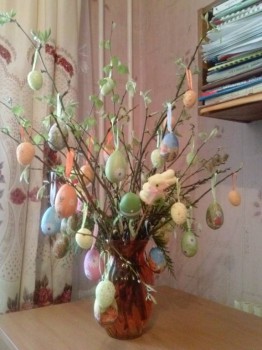 А это пасхальный букетик))