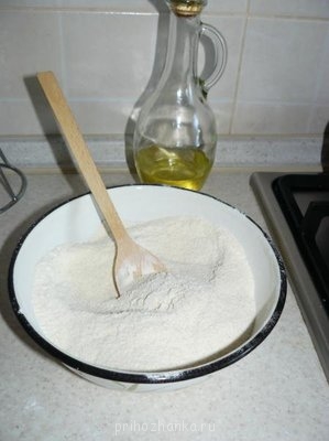 Постный яблочный кекс - P1070219.JPG