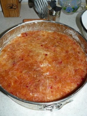 Постный яблочный кекс - P1070222.JPG