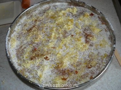 Постный яблочный кекс - P1070226.JPG