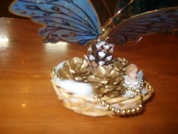 Новогодние игрушки своими руками. - бабочка2.jpg