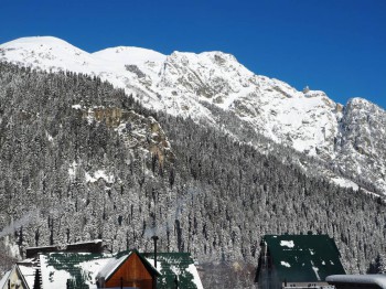 А на утро шикарная погода, уходим в горы!