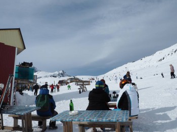 Обед в горах