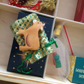 Каждая фигурка в мешочке)