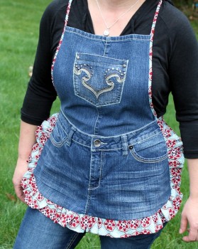 Антирасхламление или вторая жизнь старых вещей - фартук.jpg