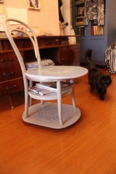 Антирасхламление или вторая жизнь старых вещей - стул_стол.jpg