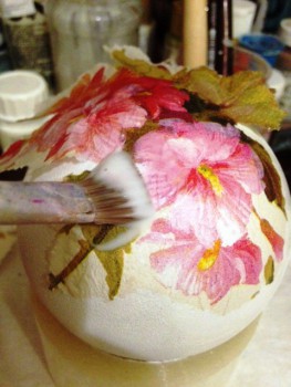 Новогодний шар. Декупаж. - IMG_4431.JPG