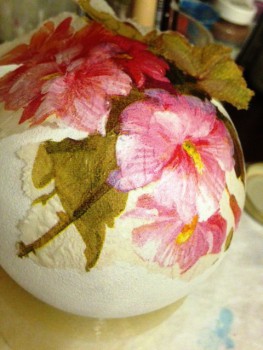 Новогодний шар. Декупаж. - IMG_4430.JPG