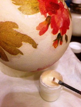 Новогодний шар. Декупаж. - FullSizeRender (58).jpg