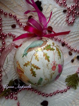 Новогодний шар. Декупаж. - FullSizeRender (30).jpg