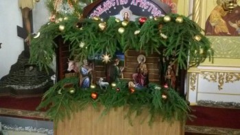 Это мы украсили вертеп