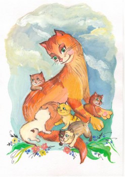 Рукоделие в Воскресной школе - Котята.JPG