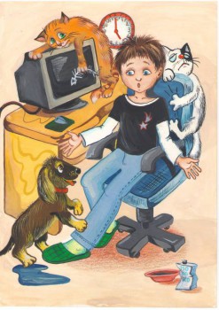 Рукоделие в Воскресной школе - Мальчик.JPG