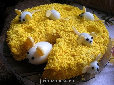 Способы украсить наш стол. - 68473825_1293563153_salatmimoza.jpg