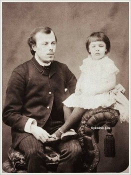 Нестеров с дочерью Ольгой