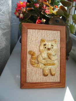 Масленичный котик дочки Насти 14-ти лет. Толщина изделия оптимальная))