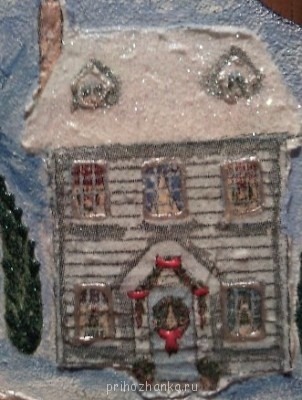Рождественские открытки и другие подарки своими руками - декупаж4.jpg