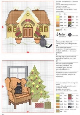 Рождественские открытки и другие подарки своими руками - черный кот  и новый год.jpg